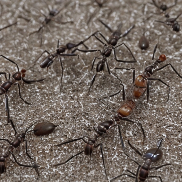 fourmis, zoom